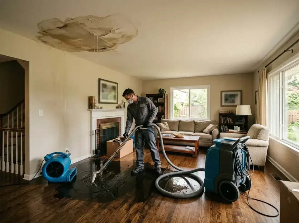 attic-pipe-burst-ceiling-drip-008 — frequently asked questions, Water Damage Restoration & Carpet Care in West Point, GA